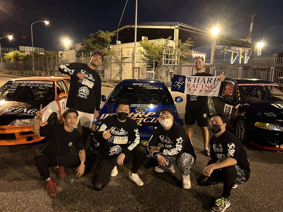 shimomichelin's tweet photo. WHARP RACING -瞬間移動-
運転は得意やけど勝てる気せんわな🤣
#シモミシュラン #WHARP #環状族
#civic #シビック #サーキット https://t.co/dE2lNQhy4e