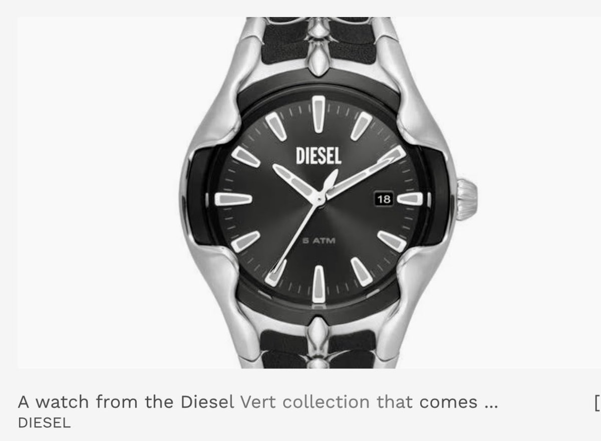 #Diesel’s Latest #Watch Collection Comes With #NFT #Avatars By @stiffyhm for @Forbes #web3 #Metamorph #VR #AR #XR #AI #Metaverse #NFT #Avatar #FashionTech #Tokens #DX 👉forbes.com/sites/stephani… @BetaMoroney @IanLJones98 @SpirosMargaris @mvollmer1 @bimedotcom @Khulood_Almani…