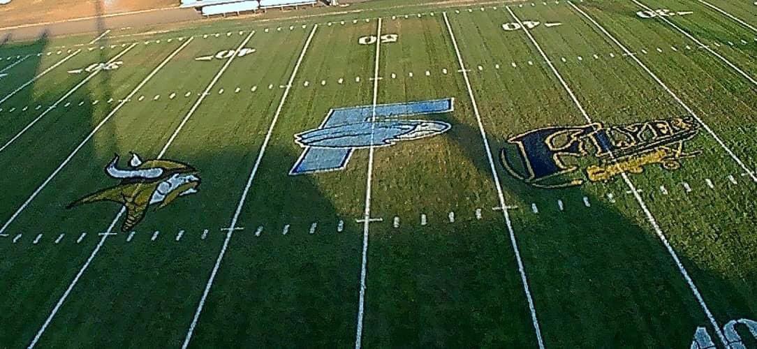 Who’s ready for the last Friday night football at Memorial Stadium? See you Friday, kick off 7:00. Thanks to Troy Ferguson for painting all three logos on the field <a href="/FairbornSkyhawk/">Fairborn City Schools</a> <a href="/fhshawksnest1/">FHS Hawks Nest 🦅</a> <a href="/CoachLarryCox/">Larry Cox</a> <a href="/NationalTrailAD/">NT Blazers Athletics</a>