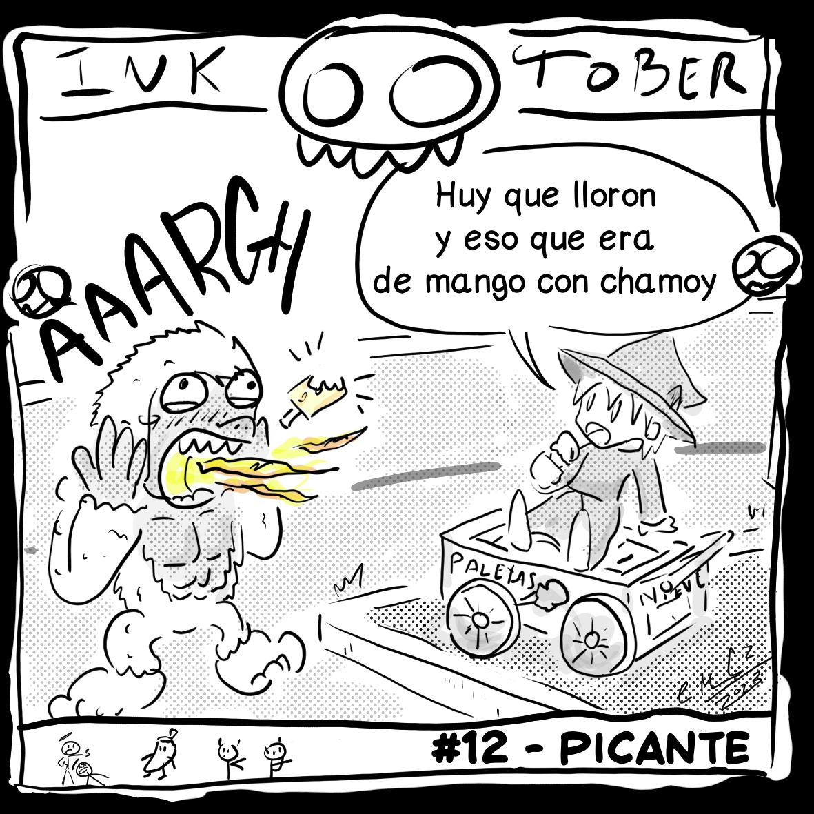 hechizeronoct's tweet photo. El Hechizero Noctambulo se une a el Inktober 2023
Dia 12 : Picante (tributo al Yeti)
#inktober #inktober2023 #inktober2023spicey #spicey #Picante #inktober2023picante #yeti #hechizeronoctambulo #microftmac https://t.co/zqTsdL2GI5
