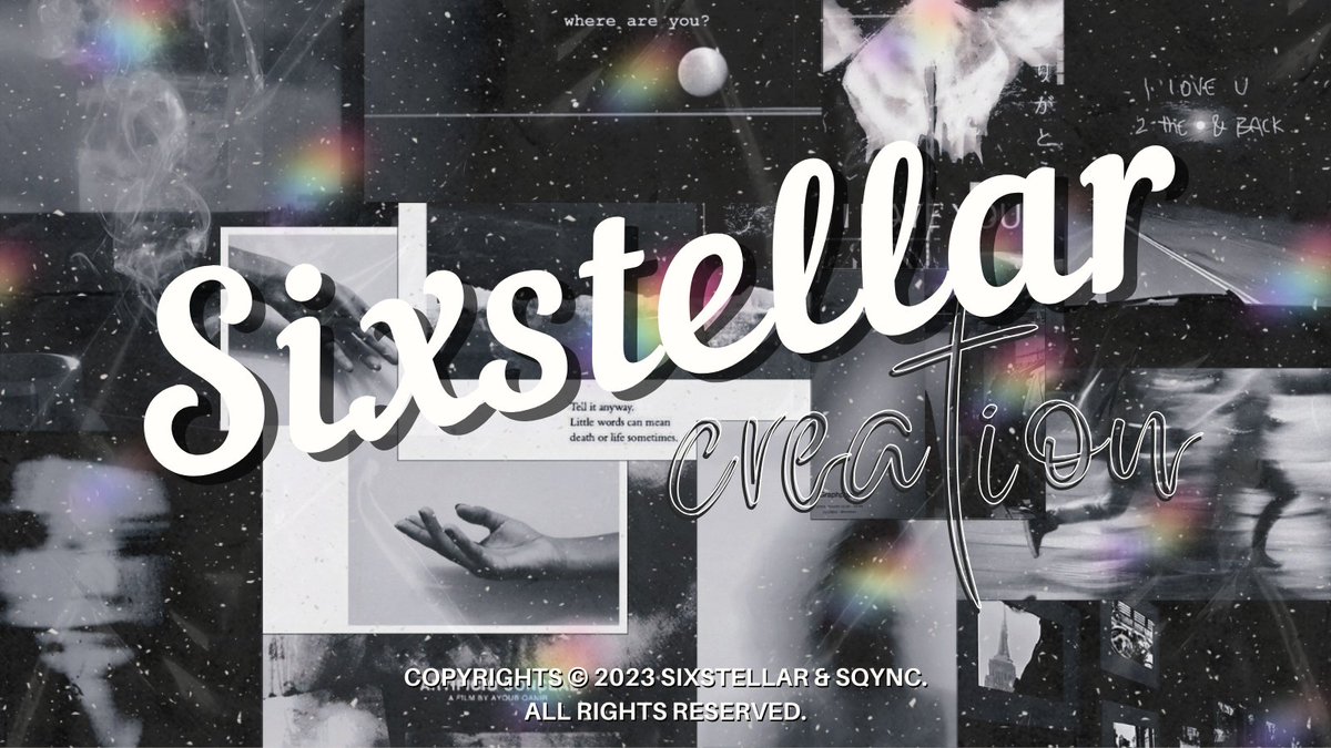 sixstellar's tweet image. ㅤ

 ⠀  ⠀ ࿐ ˓˒  ⠀ Even ⠀ ◌  _ ׂ ⠀ on ׅ ◝ ⠀ the ⠀ ridge ⠀ of ⠀ constellation, ⠀ the ⠀ star ⠀ ✧ ⠀  ͡ ⁺ ⠀ shall ⠀ meet ⠀ our ⠀ ˙ ⠀ glistening ⠀ roof ⠀ ꫂ  ⠀ 𝑺𝒊𝒙𝒔𝒕𝒆𝒍𝒍𝒂𝒓 ⠀  ㅤׅ⎖

ㅤ