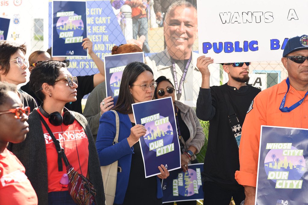 FixLANow's tweet image. Los Angeles is for ALL of us.

Housing activists, clergy, community members, &amp;amp; labor groups united yesterday in the call to #FixLA with our proposal to make LA one of the most affordable &amp;amp; tenant friendly cities in America.

#LACityForAll #UnionsForAll #SolidaritySeason