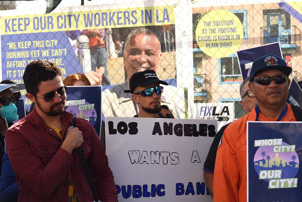 FixLANow's tweet image. Los Angeles is for ALL of us.

Housing activists, clergy, community members, &amp;amp; labor groups united yesterday in the call to #FixLA with our proposal to make LA one of the most affordable &amp;amp; tenant friendly cities in America.

#LACityForAll #UnionsForAll #SolidaritySeason