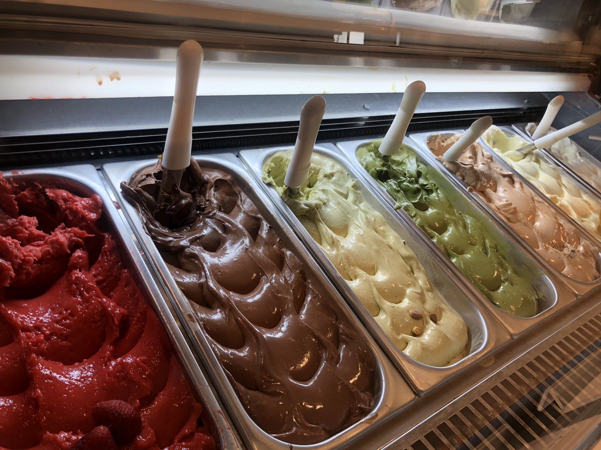 KukkaSauna's tweet photo. 【ICE BUG】
1階の食堂横にあるアイスバグのメニューです。
特におすすめは【自家製ジェラート】です🎶

今月は期間限定でさつまいも🍠のフレーバーを販売してます✨️
 #ICEBUG  #ジェラート  #店内仕込み https://t.co/g6nfqETYn4