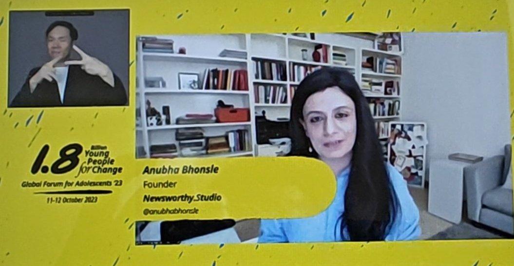 TweetsAnup's tweet image. As moderator @anubhabhonsle pointed at #1point8 Global Forum, with commitments from partners across, now it's time to push the AAA–Agenda for Action for Adolescents and make it mainstay, mainstream, everyday.

@HFogstad @PMNCH  @HelenClark @FlaviaBustreo @ft @NickyJGray @WHO