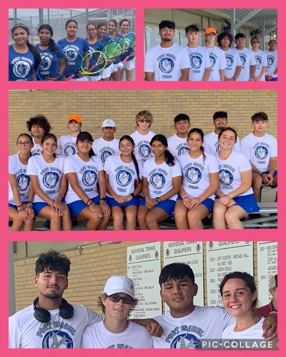 mjramon1's tweet photo. TEAM tennis season ended today at the Area playoff round.  Outstanding tennis and exemplary sportsmanship was on display from both teams.  (Uvalde HS). Heartfelt tribute to our seniors-you will be missed 💙🐟🎾 https://t.co/RUFuMPhej5