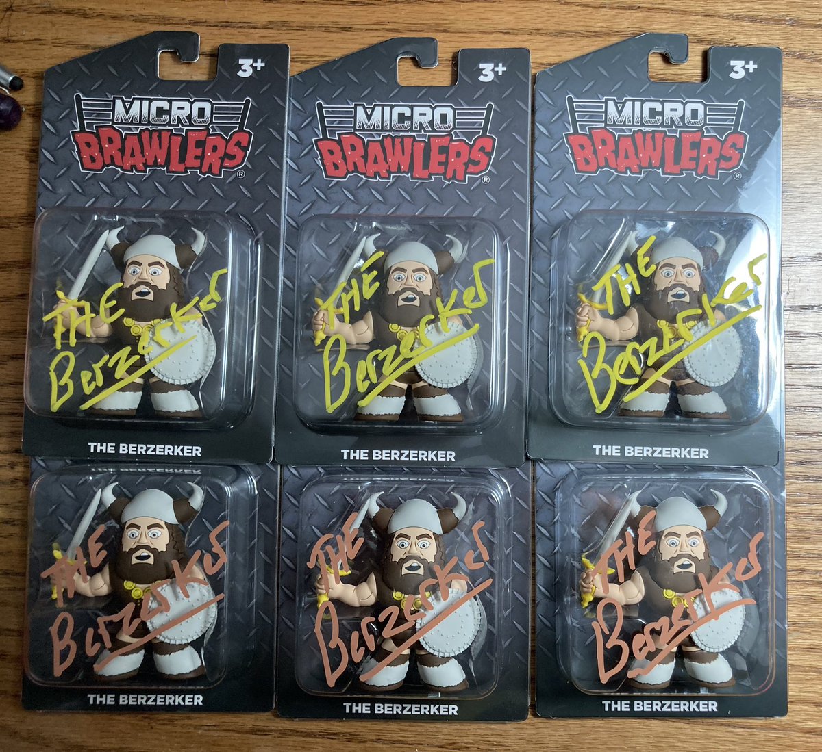 TheBerzerkerWWF's tweet image. Only a few left!! DM to order!! Huss! Huss! #pwcrate #microbrawler #awa #wwf #wwe #Phillies #MLBPlayoffs