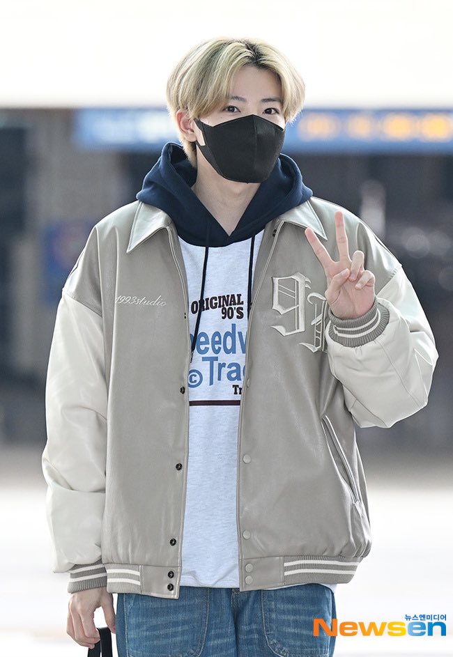 theseoulstory's tweet photo. ✈️ TREASURE at Incheon International Airport today, off to Paris for ‘M! Countdown in France’ 🩵 @ygtreasuremaker @treasuremembers https://t.co/SptS31SDnD
