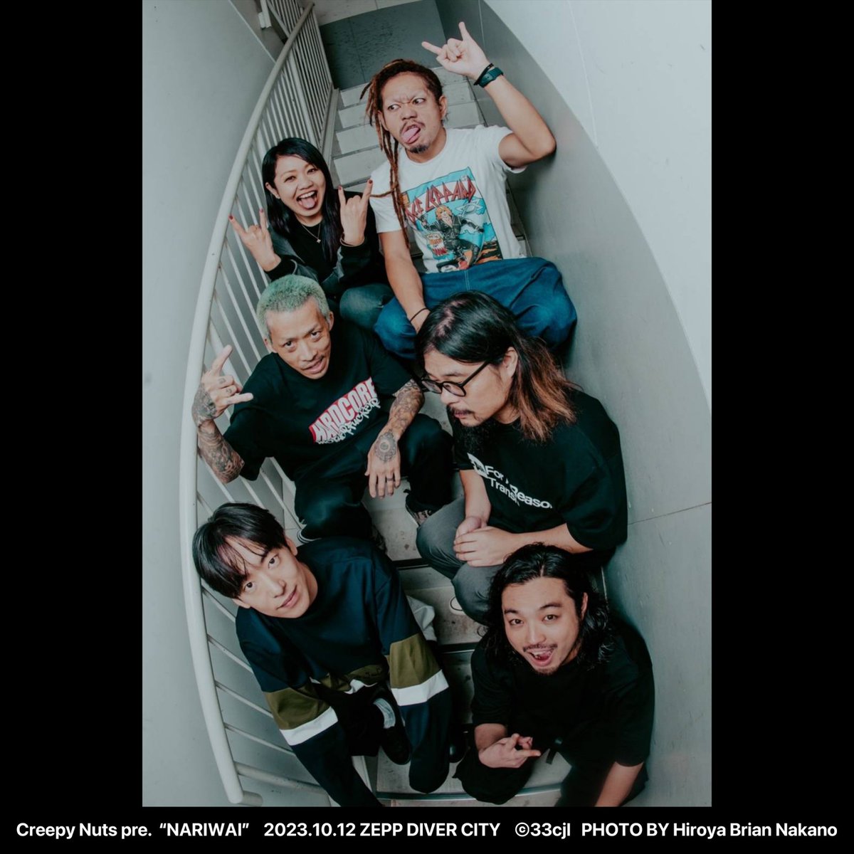 昨日10月12日(木)はZepp DiverCityにて開催された @Creepy_Nuts_ 主催