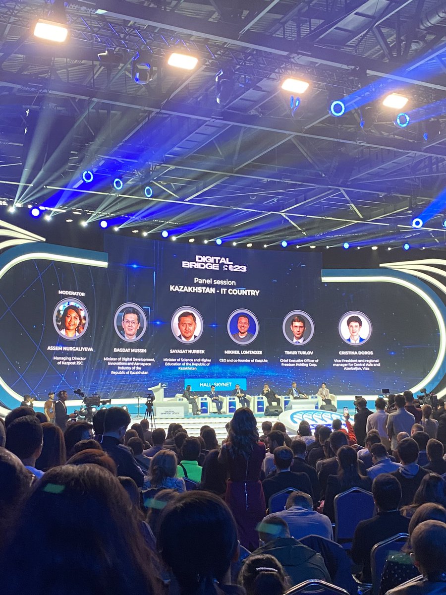 darkhanbosh's tweet image. Стартаптар қызықтырақ болды. 

#DigitalBridge2023