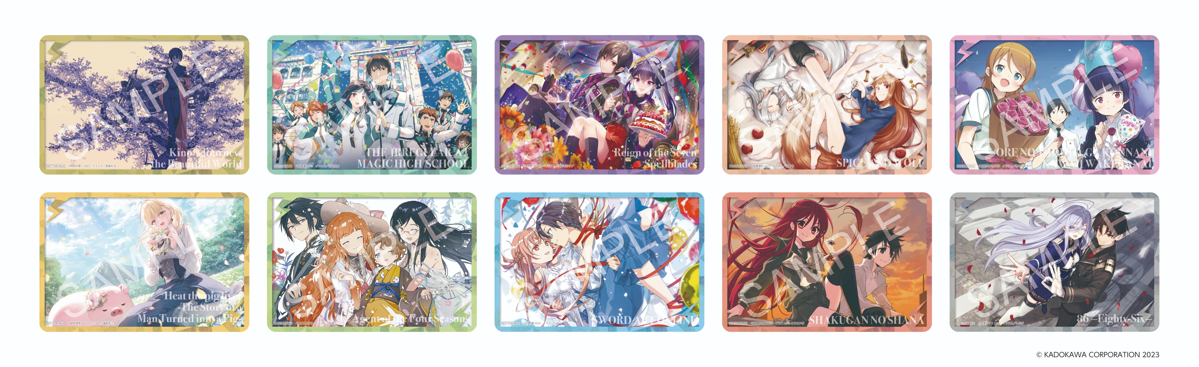 大電撃文庫展 創刊20周年記念　電撃文庫秋の祭典　グッズセット 大電撃文庫展 創刊20周年記念 電撃文庫秋の祭典 グッズセット 大