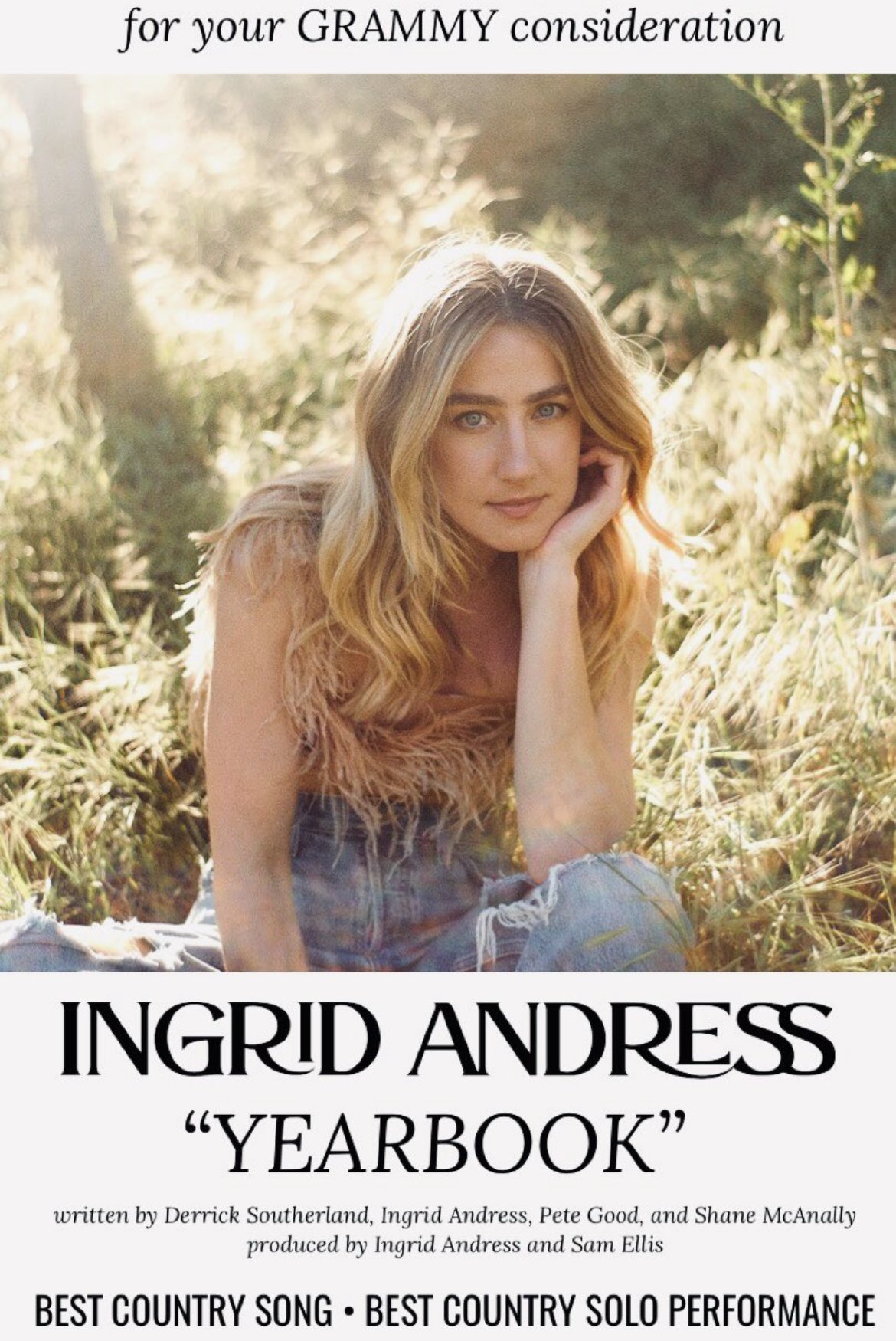 Ingrid Andress Brings Fans In With 'Live From My Den' Appearance