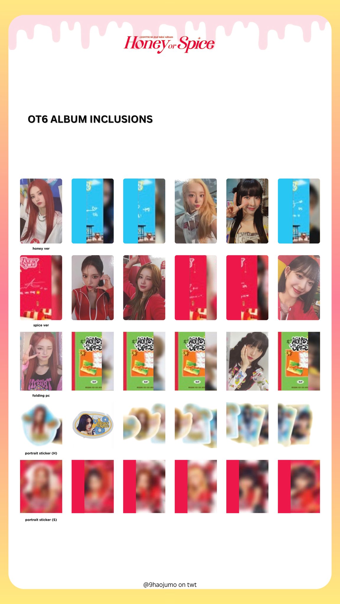 LIGHTSUM Honey or Spice サイン ナヨン チェキ 🌻 on X: 