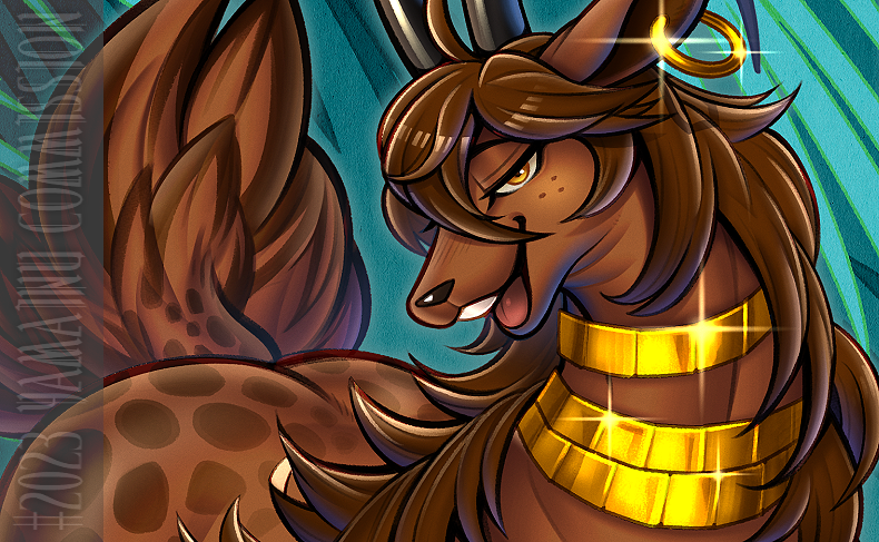Yamainu_ken's tweet photo. Commission for October!🦌
Shaded＆Detail：Fullbody
Simple BG
 #2023YAMAINUcommission https://t.co/embzeByCkO