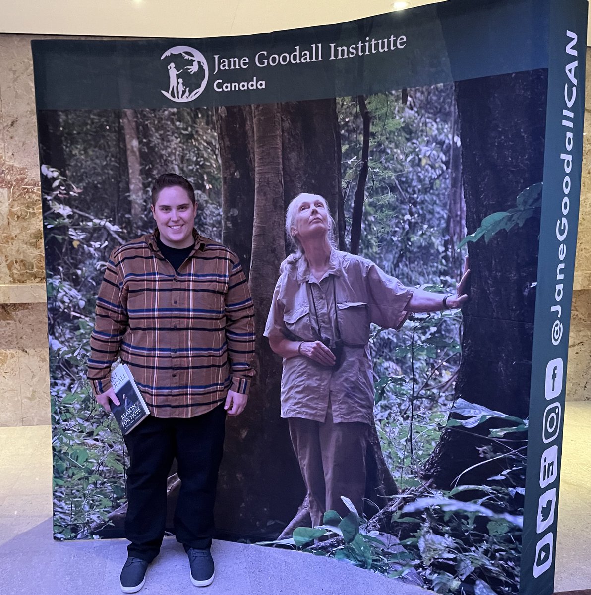 An Evening with Jane Goodall in Toronto. What a night! Jane is forever amazing!