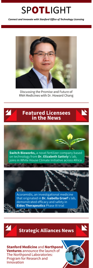 🗞️Read SpOTLight Newsletter, October 2023🗞️:
<a href="/HowardYChang/">Howard Chang</a> <a href="/SwitchBioworks/">Switch Bioworks</a> <a href="/EidosTx/">Eidos Therapeutics</a> <a href="/npv_vc/">Northpond Ventures</a> 
us1.campaign-archive.com/?u=765df6b7beb…