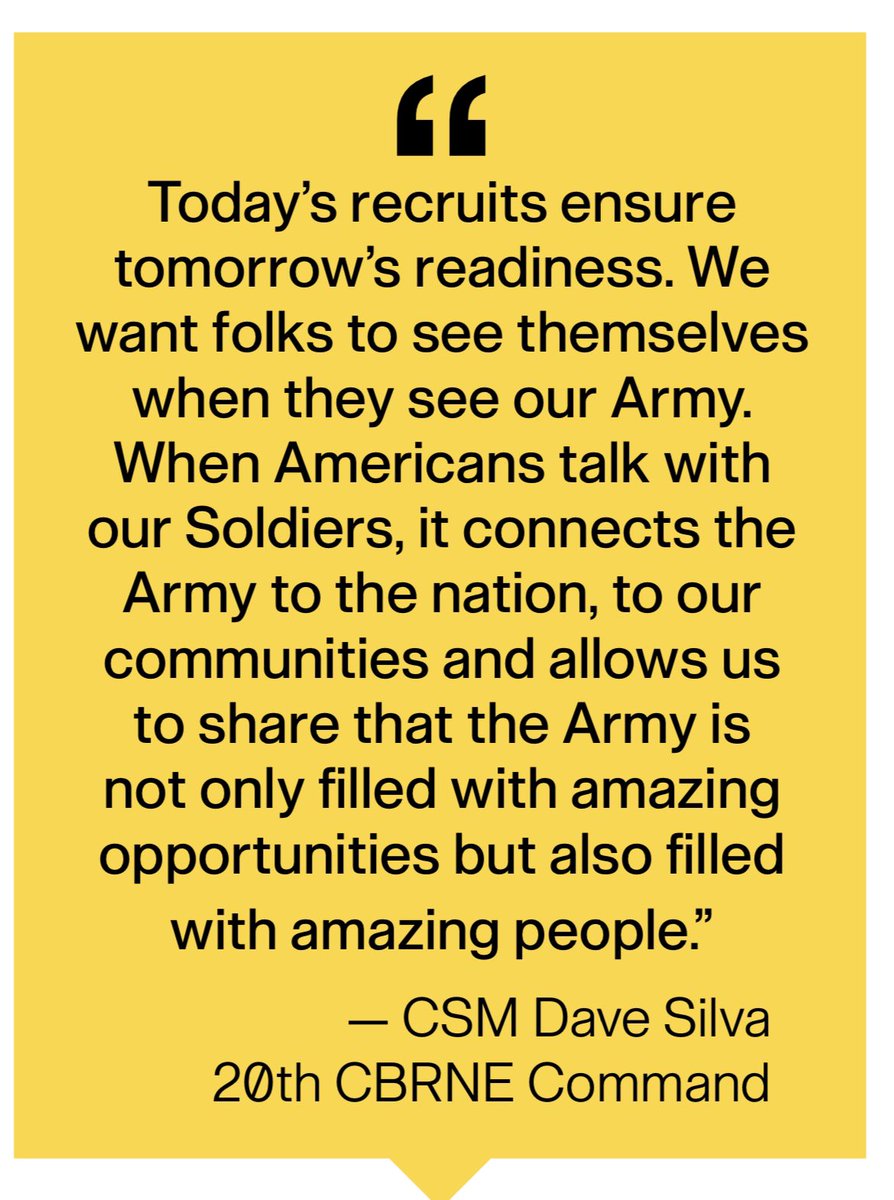 People aren’t in the Army, people ARE the Army! #AUSA2023