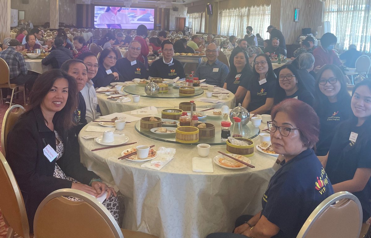 MeyerOanh's tweet photo. So invigorating to meet with the community advisory board for the #VIP study ❤️ . Also saying goodbye to one of our biggest supporters. We’ll miss you Billy! @AsianResources1 #DandDLab https://t.co/9g0docRla2
