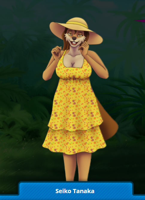Did you guys know that I occasionally voice characters from games as well?! This is Seiko, the slow to