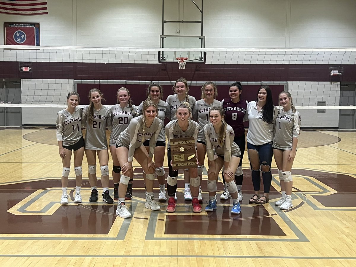 My <a href="/GreeneSouth/">@official_South Greene High School</a>  volleyball girls are headed back to the boro!  Don’t worry they know the way!!! #rebelsareready