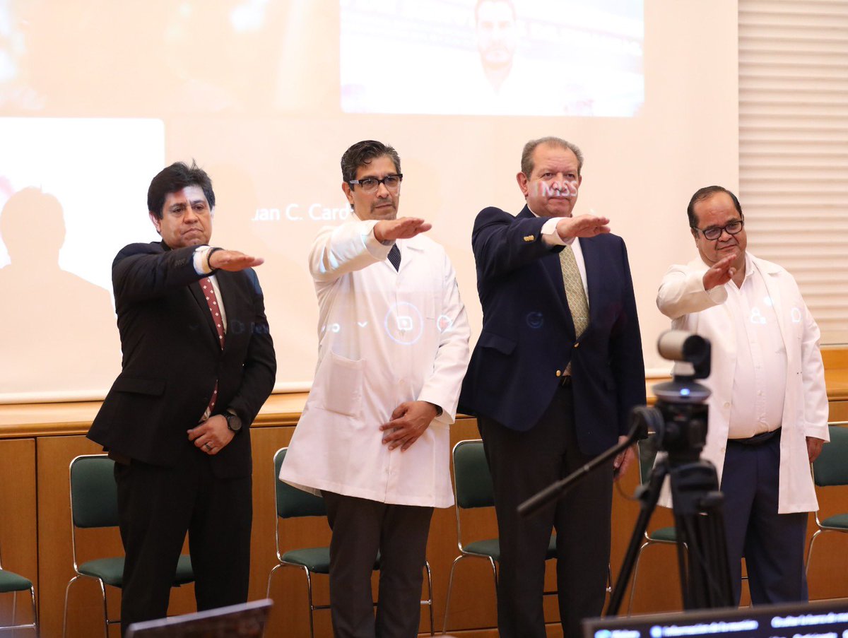 zoerobledo's tweet image. La Junta de Gobierno del @IMSS_BIENESTAR celebró su 8va sesión extraordinaria.

Aprobamos los nombramientos de las y los nuevos coordinadores que se encargarán de comandar los esfuerzos en 4 estados:

• Dr. Felipe Arreola Torres en Hidalgo.
•Dr. Moisés Alejandro Toledo…