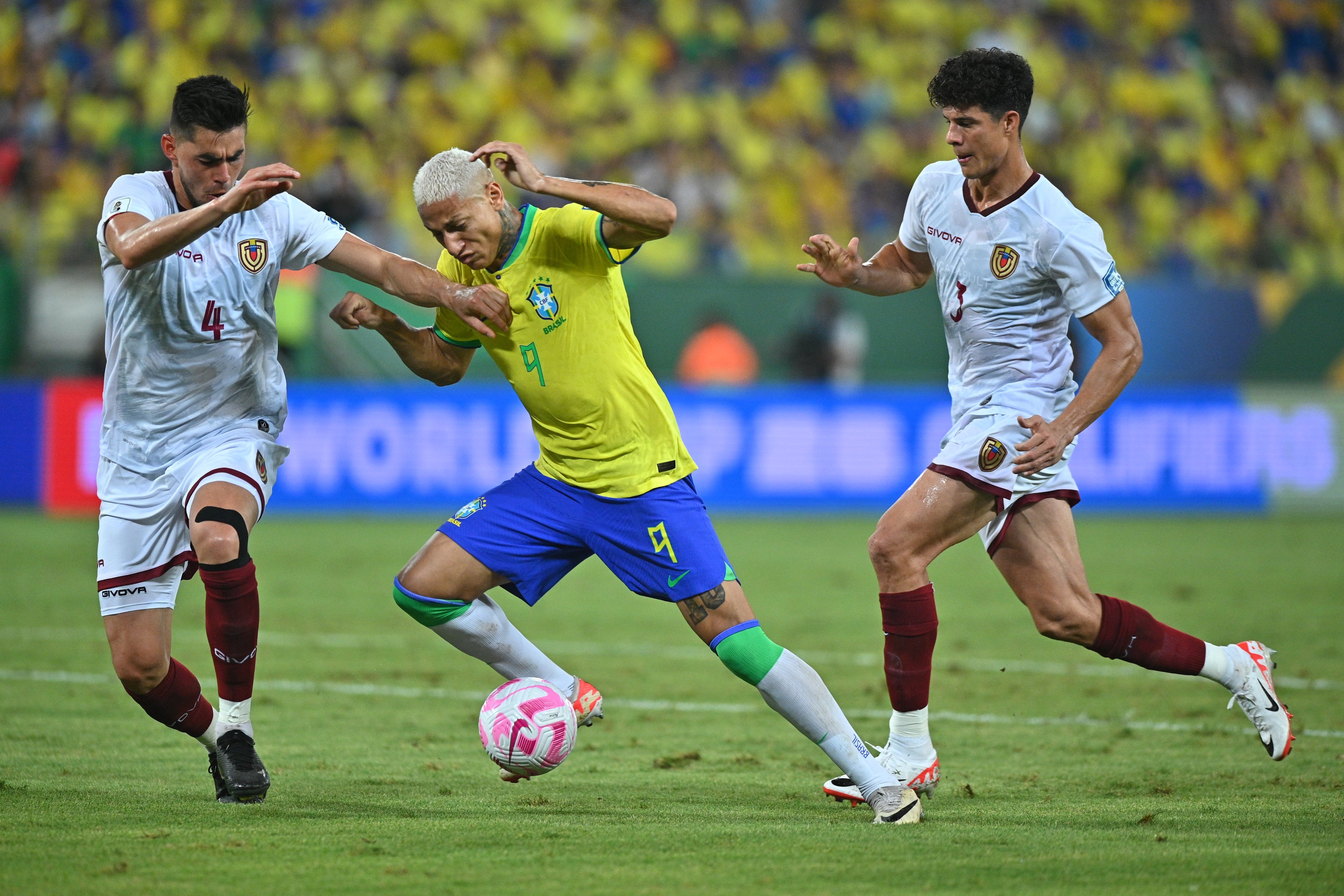 Brasil x Venezuela: VAR anula dois gols, Brasil só empata com a