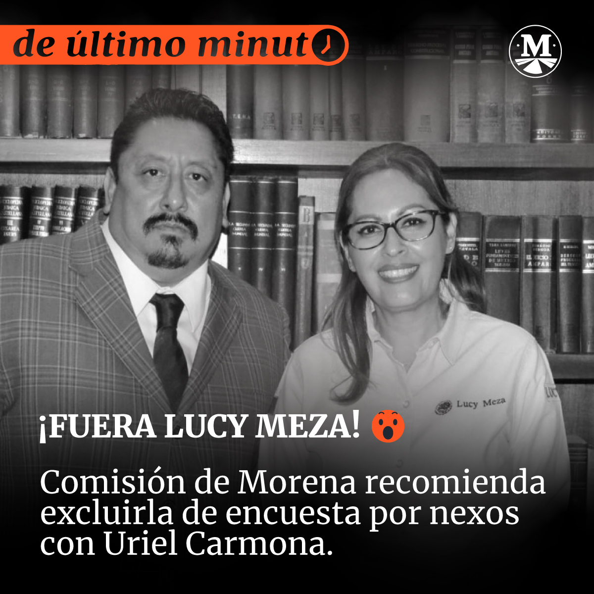 Cuatro personas presentaron pruebas y denuncias ante la Comisión de Honestidad y Justicia de MORENA. Éste fue el motivo por el que la Comisión ha emitido una fuerte recomendación para no integrarla a la encuesta: 

#EleccionesMorelenses2024

😡👉lc.cx/X__Oqd