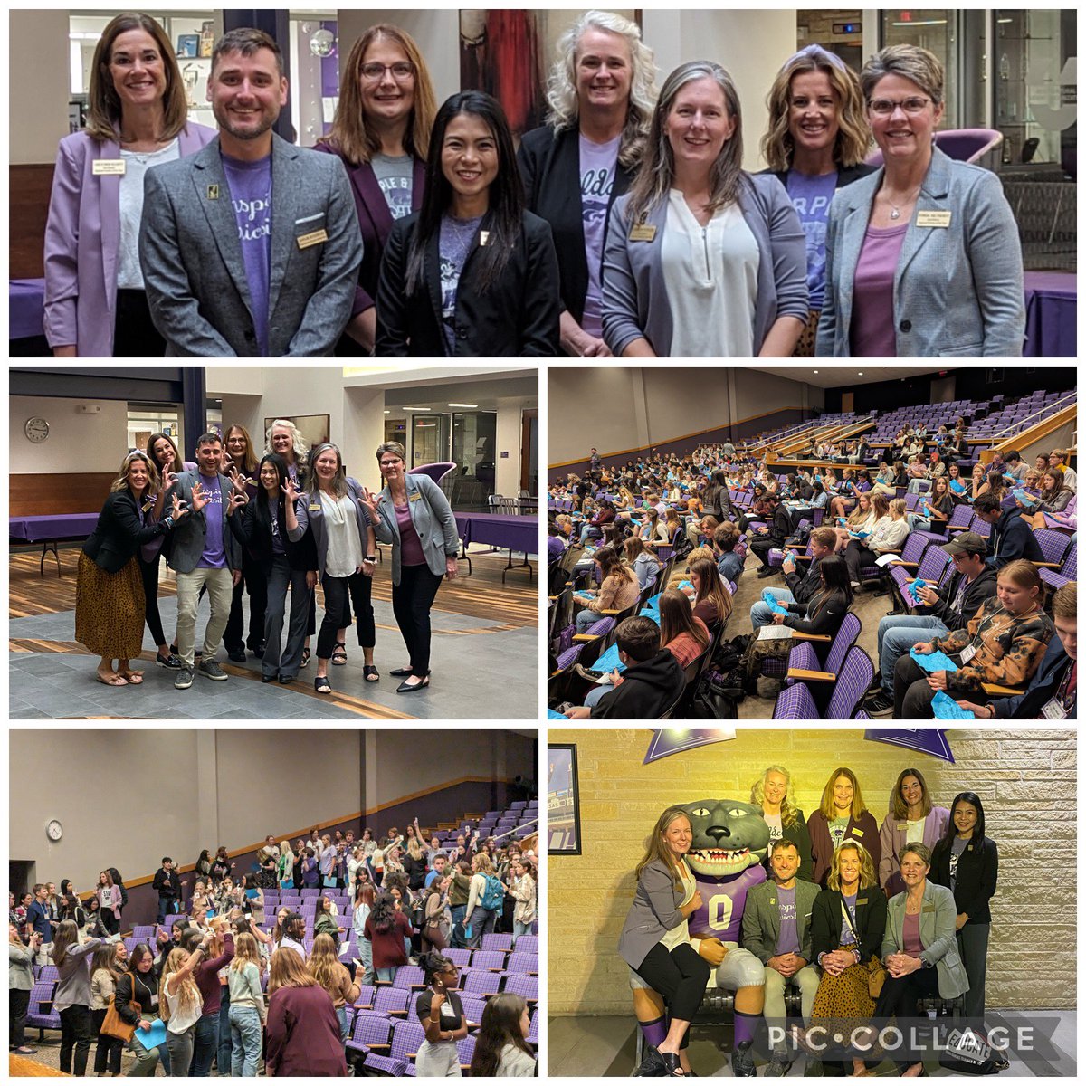 KtoyTeam's tweet photo. The KTOY 2024 team started off our journey this year at KSTATE for the Ed Symposium. What a fun and inspiring group of young people! Our future in education is bright with these future teachers! 💜 #ktoy2024 #joyjunkies https://t.co/V8JgaF44Ej