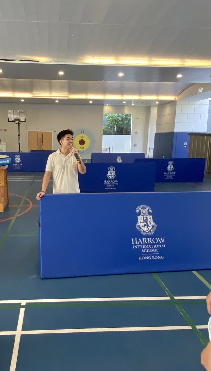 Great leadership on display today from Head of House, Nathan in his organisation of Laser Tag for World Mental Health Day <a href="/Harrow_HK/">Harrow International School Hong Kong</a> <a href="/HeadHarrowHK/">Ann Haydon</a>