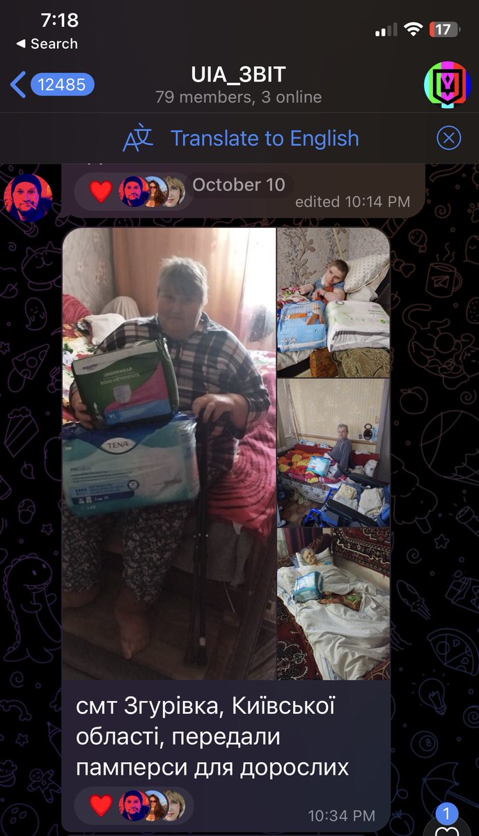 defendukraini's tweet photo. WE TREASURE ALL LIVES
🇨🇦❤️🇺🇦
From our combat medic heroes
On Ukraine’s grim front lines
& Their field hospitals
In Shahed drone attacks
To society’s most vulnerable
In care homes ❤️
The village of Zgurivka, Kyiv region, donated diapers for adults
#ProjectPadre
Kyiv Bakhmut https://t.co/SWxAiPfcwC