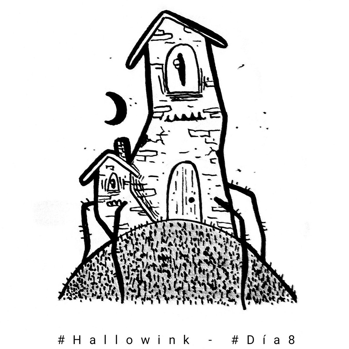 Quimick's tweet photo. 🏚️
#hallowink #día8 #halloween #pumkincarving #pumpinkhalloween #horrormovies #31daysofhalloween #drawing #sketch #inkdrawing #inktober #inktober2023 #ink #blackandwhite #blackandwhitedrawing #hauntedhouse #hauntedmansion https://t.co/OANSNj8rla