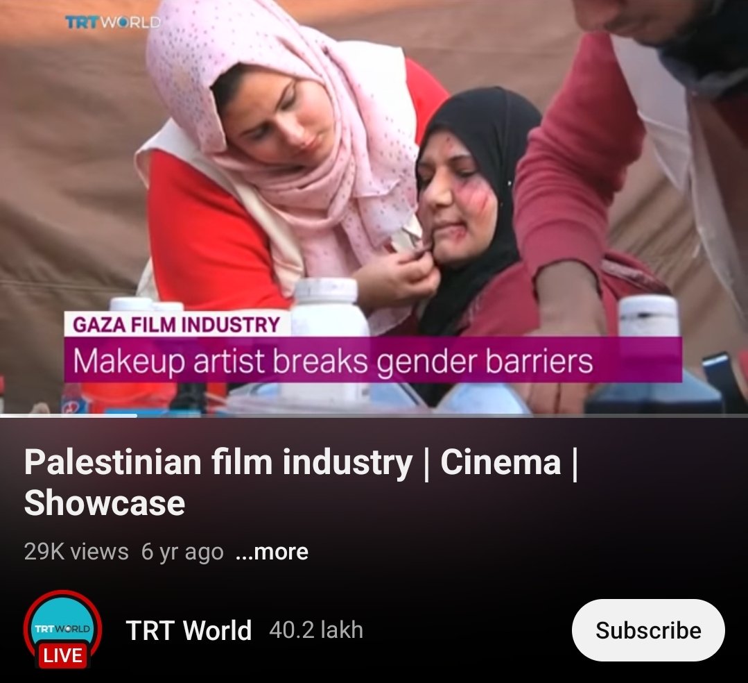 zoo_bear's tweet photo. FAKE NEWS! Old video shared with a  false claim that Gaza residents are faking injuries to blame Israel.  

FACT : In 2017, Makeup artist Mariam Salah and team from Gaza were creating fake injuries on actors taking part in a project by the French charity, Doctors of the World. https://t.co/Rs7wdGnVFe