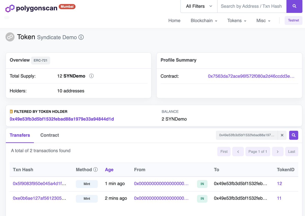 Just send an HTTP request to mint NFTs, super useful in airdrop scenarios and more! 🚀