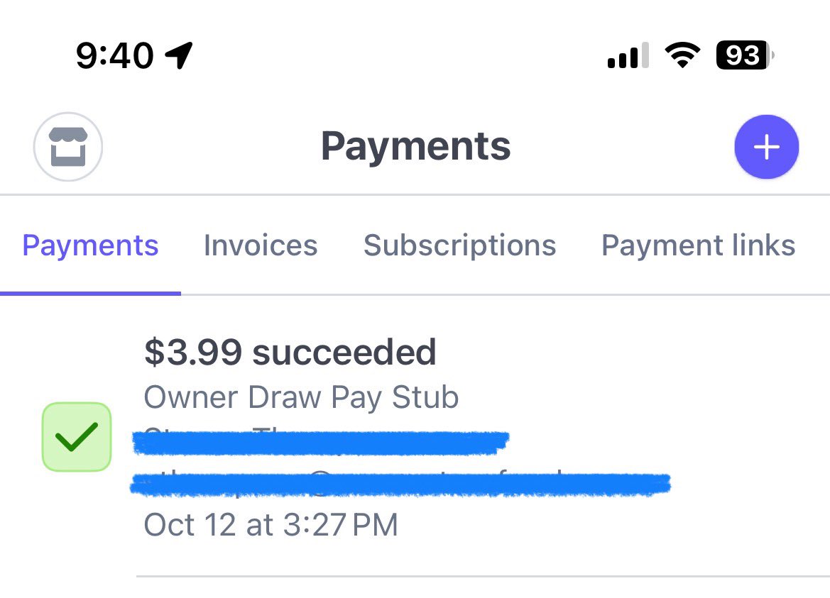 markechiles's tweet photo. Got the first paying customer for @OwnerDrawPay today! https://t.co/czIbbpCoDH