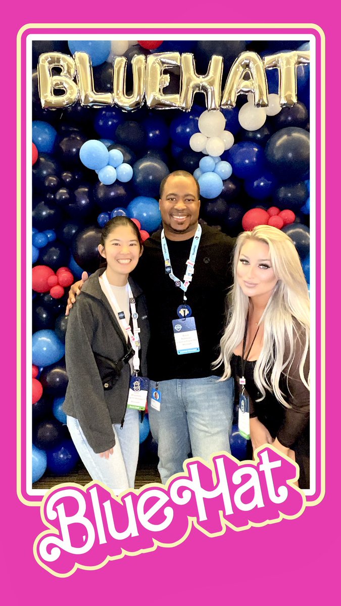 eckert_madeline's tweet photo. Hi Barbies! 

#BlueHat #msrc https://t.co/zsDWkIYsAT