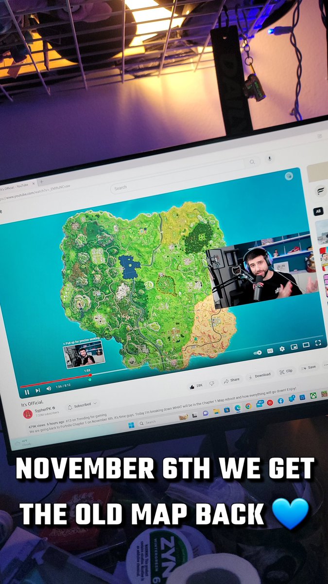 FishinMILLC's tweet image. No way.... 💙 #oldmap #og #Fortnite