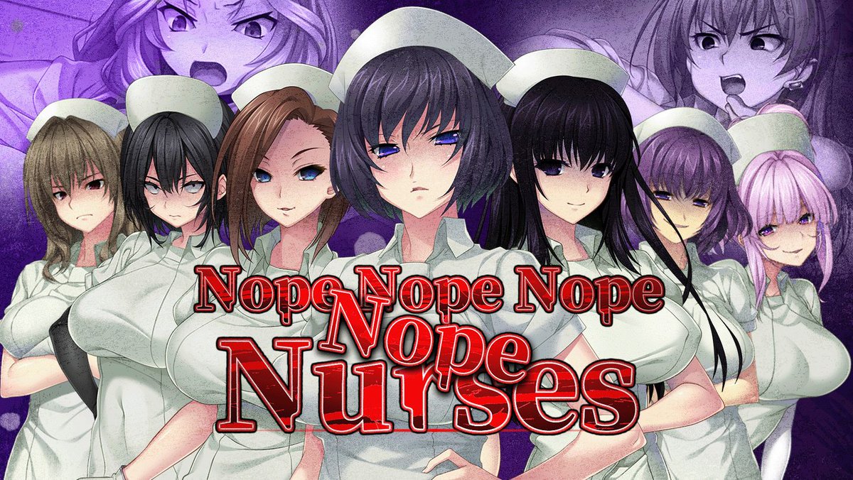 KaguraGames's tweet photo. We’re excited to announce that Nope Nope Nope Nope Nurses by Shiravune (@shiravune) and Dark One! is now available with a 20% off discount!

💉 https://t.co/N8QExScISf https://t.co/wPT2sXlGCb