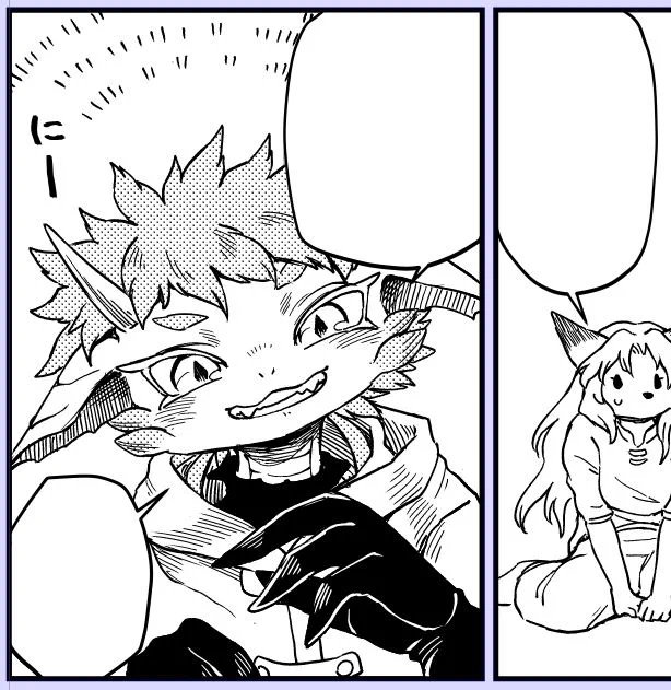 竜獣族はかわいいですね!#バツイチ狐と旅ごはん