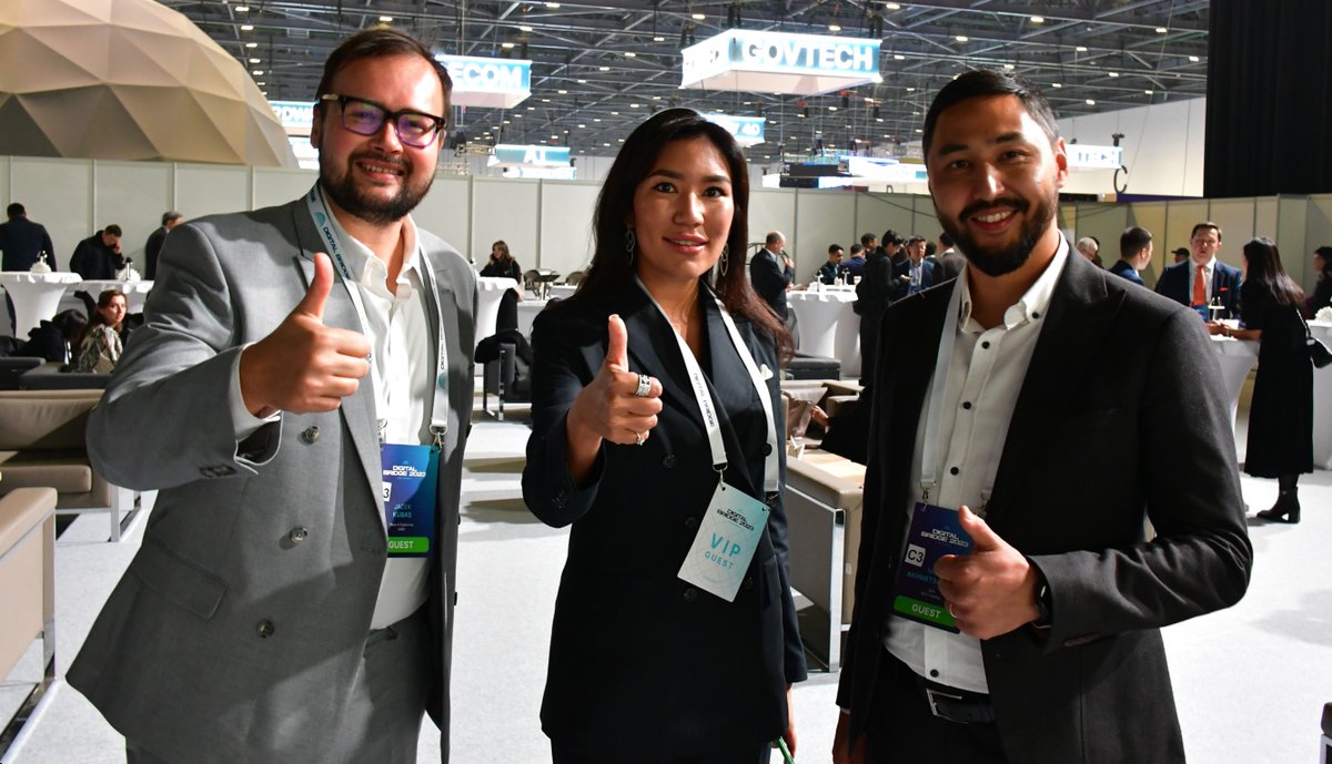 OzhanH's tweet image. Together with @jacekkubas participated in the Development of Regional VC market roundtable
at #DigitalBridge2023 – major regional #IT conference in Central Asia. We shared @EBRD&apos;s digital agenda &amp;amp; presented successful #Kazakhstan start-ups under our   #StarVenture programme.