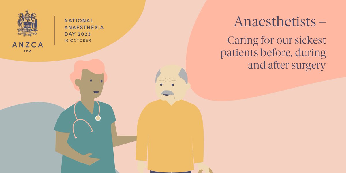 ANZCA's tweet photo. Do you work at one of the 60+ #anaesthesia departments &amp; #hospitals around #AU &amp; #NZ celebrating #NAD23 today? Don't forget to tag us in your pics! Download gifs, stickers, factsheets, posters &amp; more here: https://t.co/syHzMaaumy https://t.co/mfn9Z5oGK1