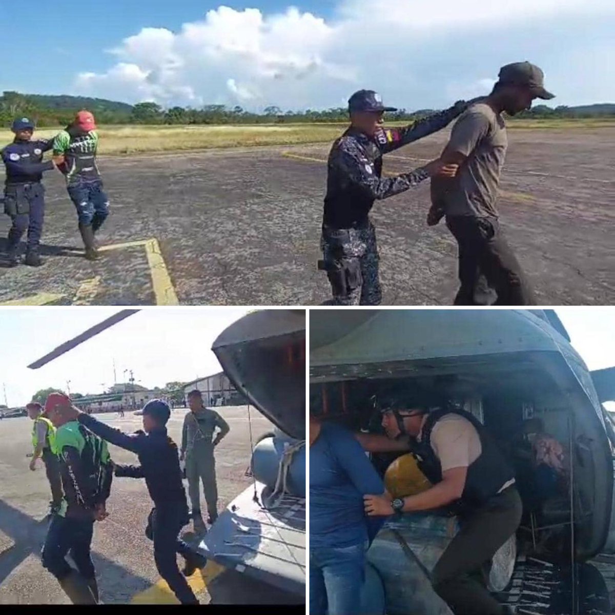 En el marco de la #OperacionAutana2023 con motivo de la acción penal que conduce la #FANB en labores de seguridad fronteriza y patrullaje terrestre, en el sector Mina Nueva del Parque Nacional Yapacana, se efectuó la detención de cuatro (04) ciudadanos de nacionalidad venezolana,