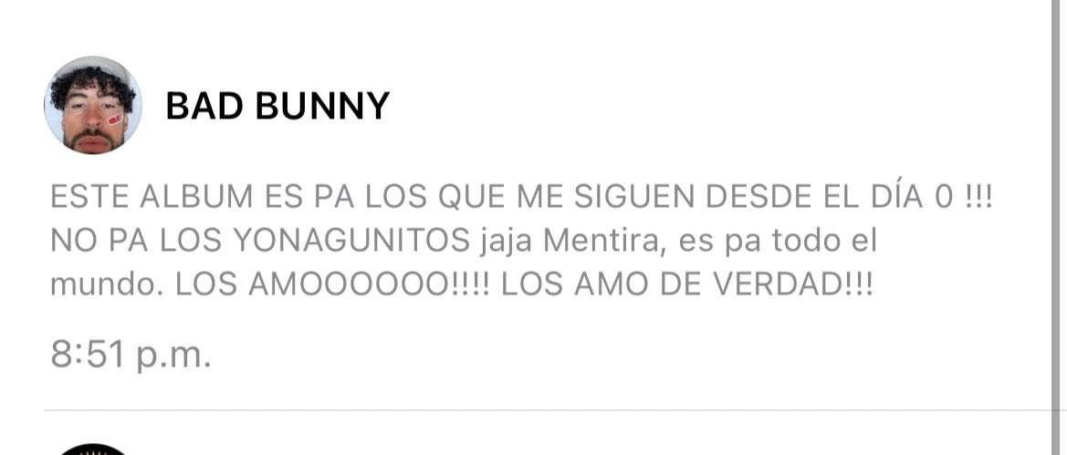 BadbunnyStan_'s tweet photo. JAJAJAJA LO AMO, BASTAAA https://t.co/wXLWqgSptg