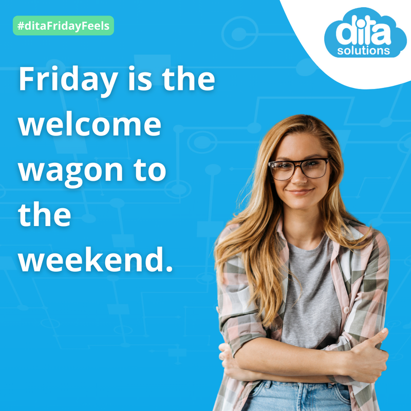 ditaSolutions's tweet photo. Calling all passengers who want aboard the Friday bandwagon!
Ride into the weekend in style, knowing your business will still be running smoothly when you're gone.
#ditaSolutions #DigitalTransformation #BusinessAutomation #LMS #VisitorManagement#FridayFeels https://t.co/cLi4eUK4Bb