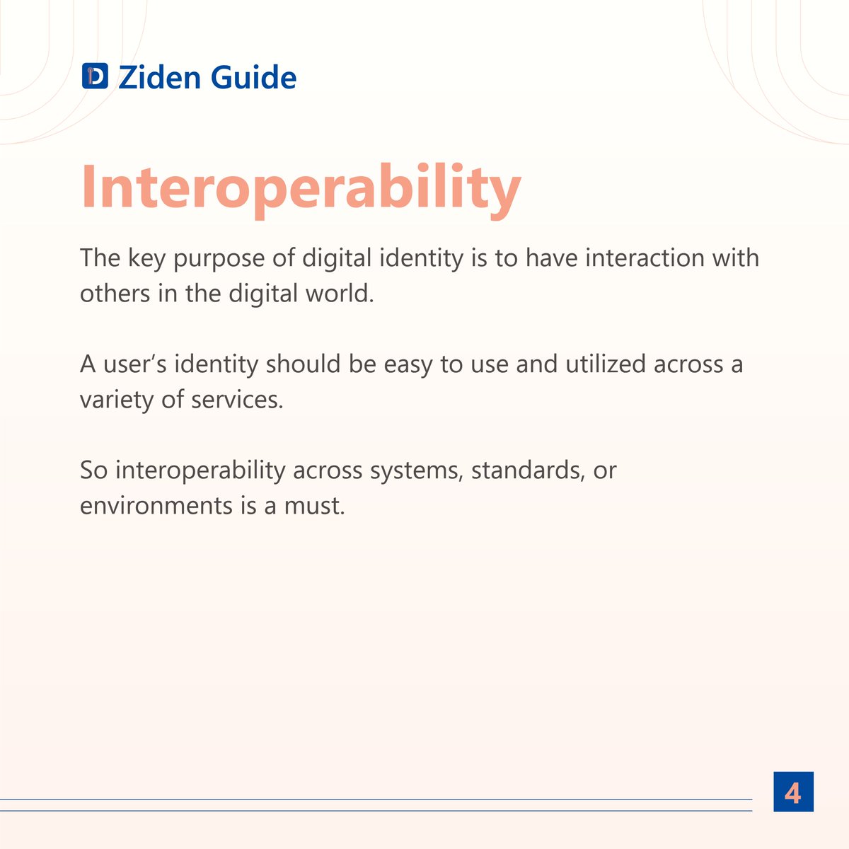 💡[ZIDEN GUIDE] DIRECT LOOK AT OUR ECOSYSTEM

Today, let's talk about the 3 Main Pillars of #Ziden on the path to Self-sovereign #Identity:

👉 #Decentralization
👉 #Privacy
👉 #Digital Interoperability

✨ Check out this blog for more information blog.ziden.io/zidens-path-to…