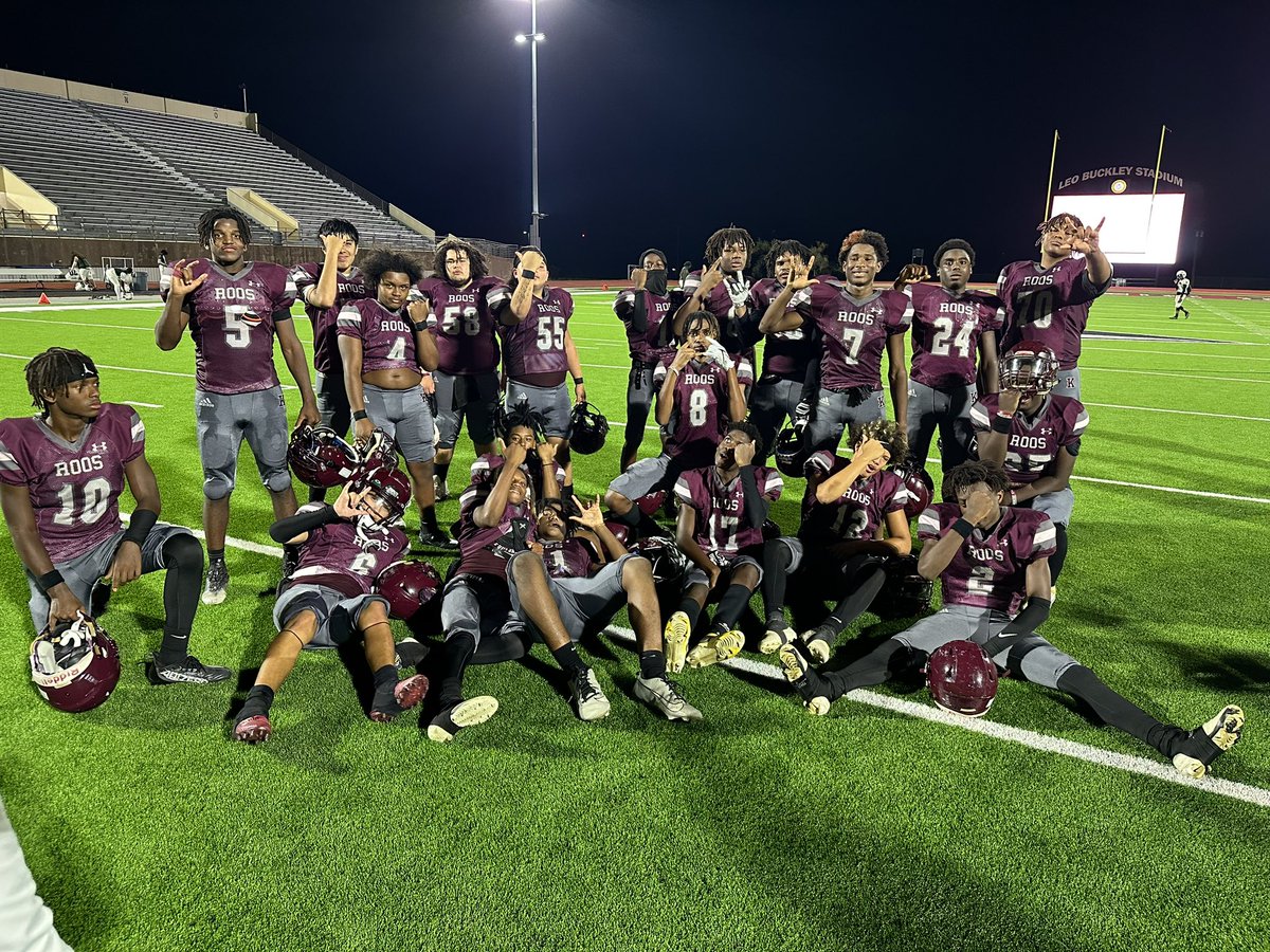 Always room for improvement! Freshmen Roos win 20-12 over Ellison. Great Job fellas! #ROOS #FEAR