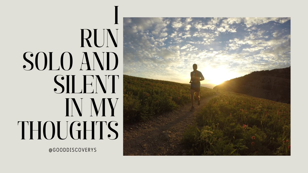 Like the influencers in the NYT article The Beauty of a Silent Walk, I run solo and silent with my thoughts. It’s my mindful break from work. 

#runmindfully #mindfulness #runsilently #workmindfulness #worklifebalance #gooddiscoverys #steveramoswriter 

ow.ly/WlWv50PWjnJ