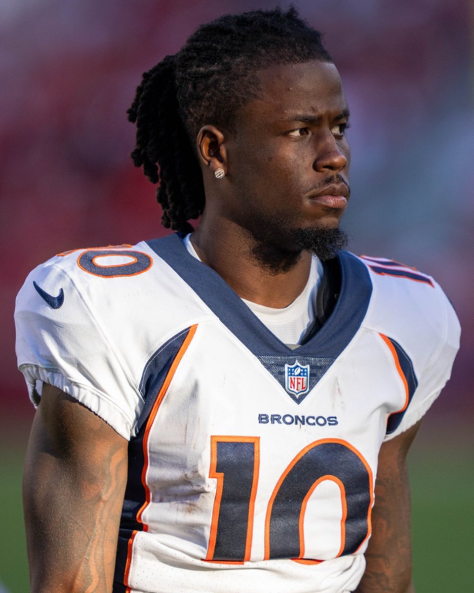 jasrifootball's tweet photo. #Broncos WR Jerry Jeudy tonight:

3 receptions
14 receiving yards
0 receiving touchdowns 
3.4 yards per reception https://t.co/0WJvuhfsMB