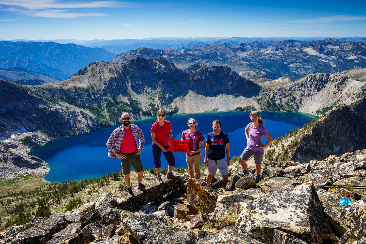 SteveStuebner's tweet photo. My outdoor tip of the week: Feature on Anna Gorin of Boise, who has summited 160 mountain peaks and counting in Idaho ... https://t.co/N6QO6zIrFK https://t.co/08KBT7Esuu