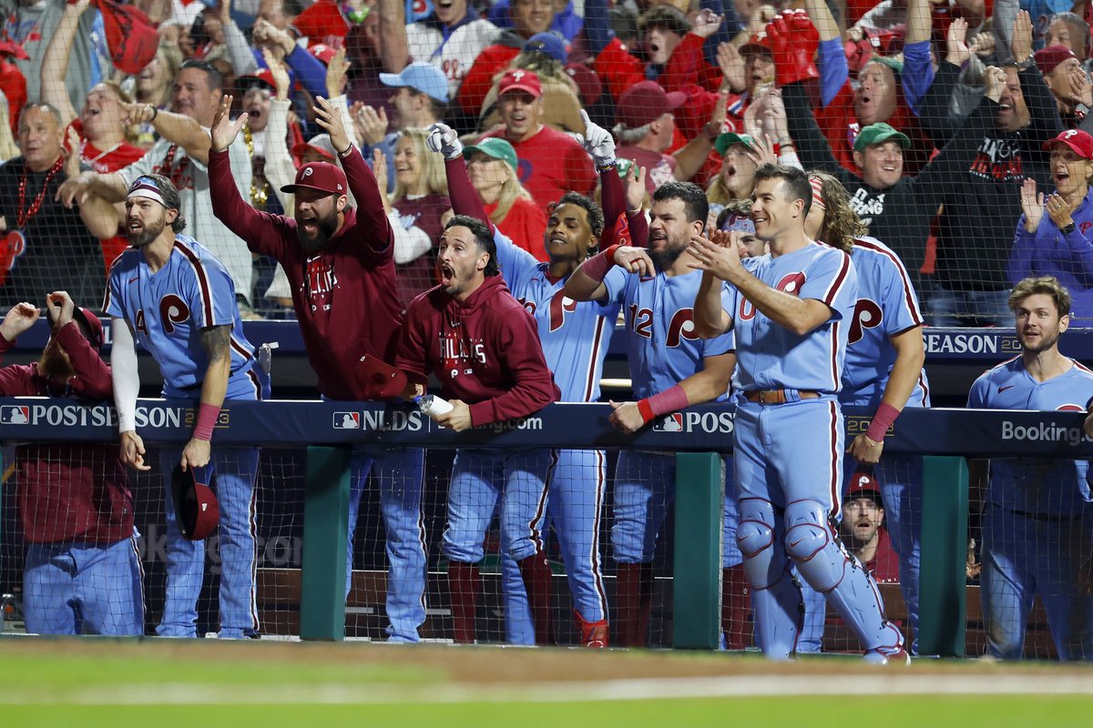 THE PHILLIES ARE GOING BACK TO THE NLCS