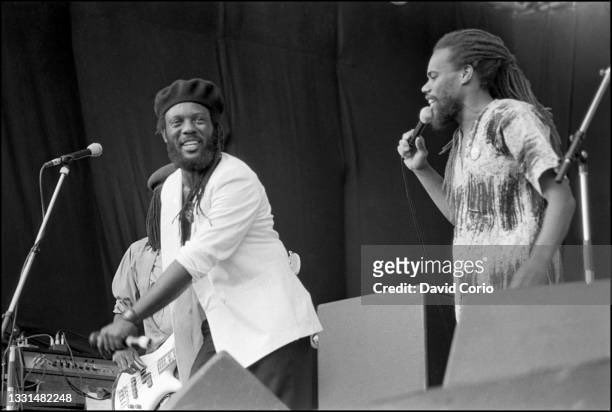 IrishandChin's tweet photo. Reunited again Bunny Rugs and Ibo Cooperππ½ The legendary Third World Band has lost another of its founding members. He was also a former music lecturer @EMCJamaica Condolences to the family & colleagues of Ibo Cooper. https://t.co/x7AboiDi1f